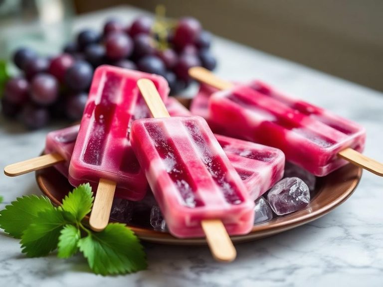 Grape Popsicles