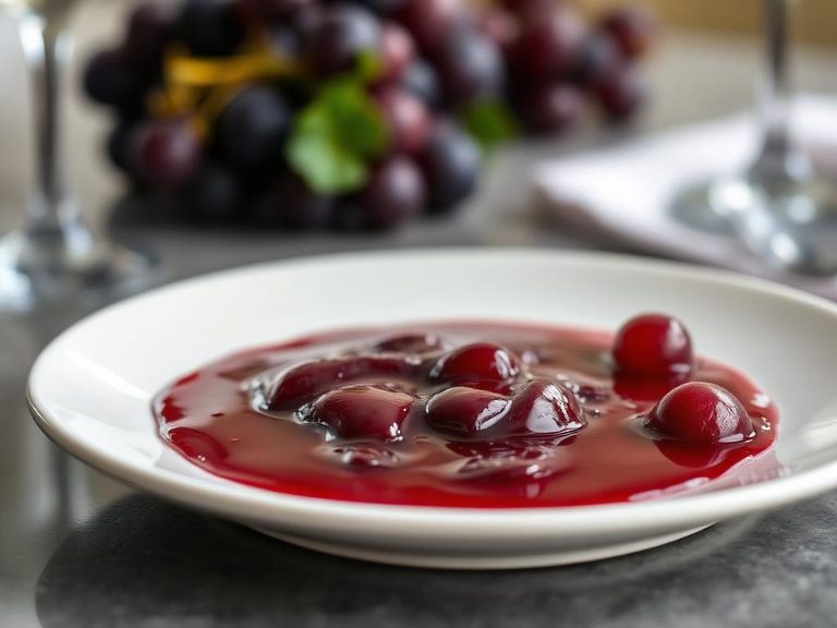 Grape Reduction Sauce