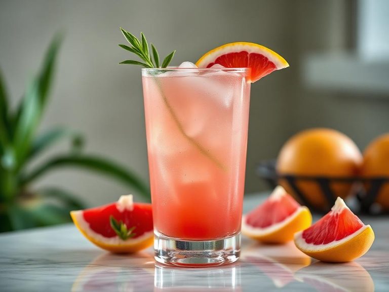 Grapefruit Paloma Cocktail