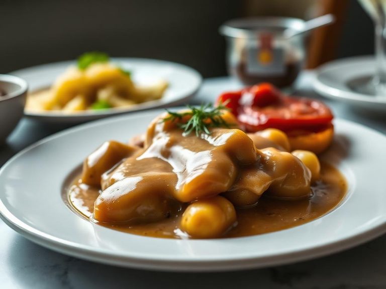 Gravy and pan sauces