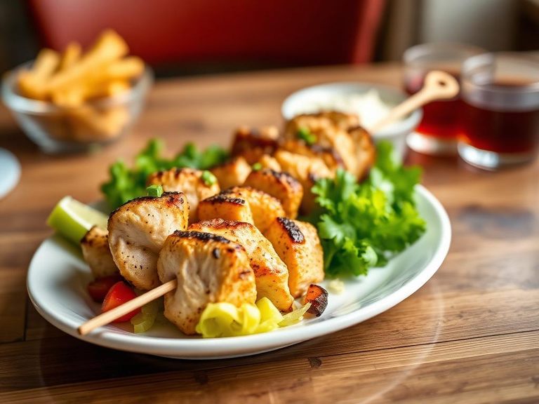 Greek Chicken Souvlaki