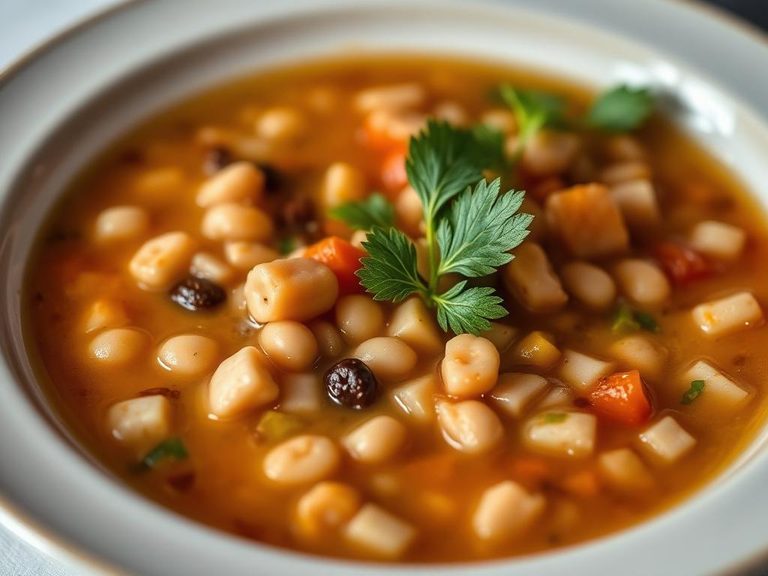 Greek Fasolada (Bean Soup)
