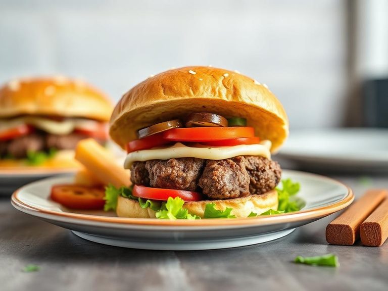 Greek Lamb Burgers