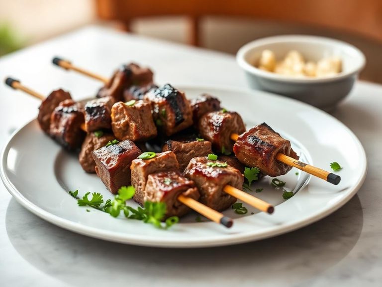 Greek Lamb Kebabs