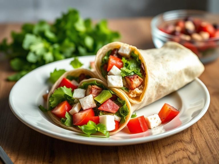 Greek Salad Wrap