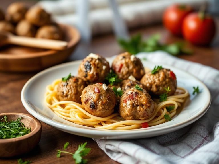 Greek Turkey Meatballs