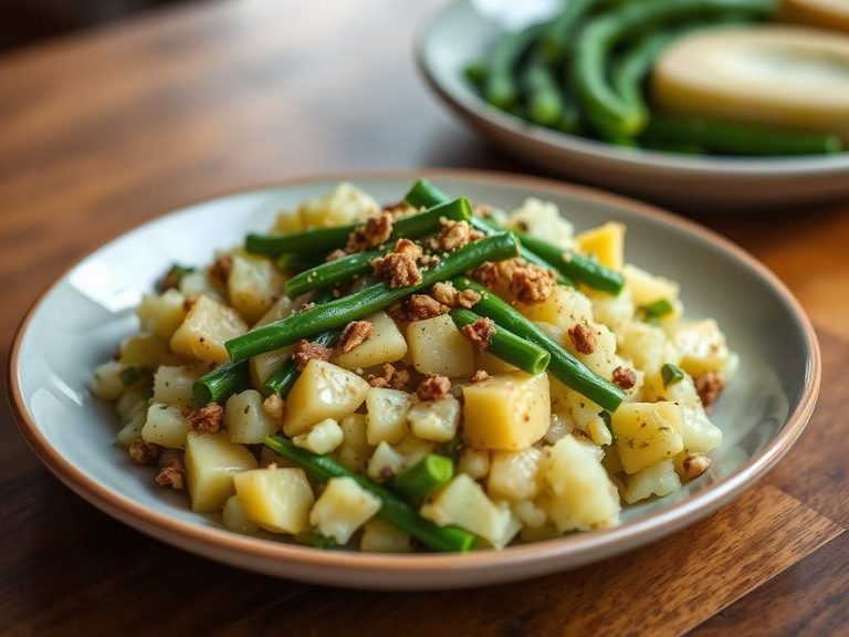 Green Bean and Potato Mash