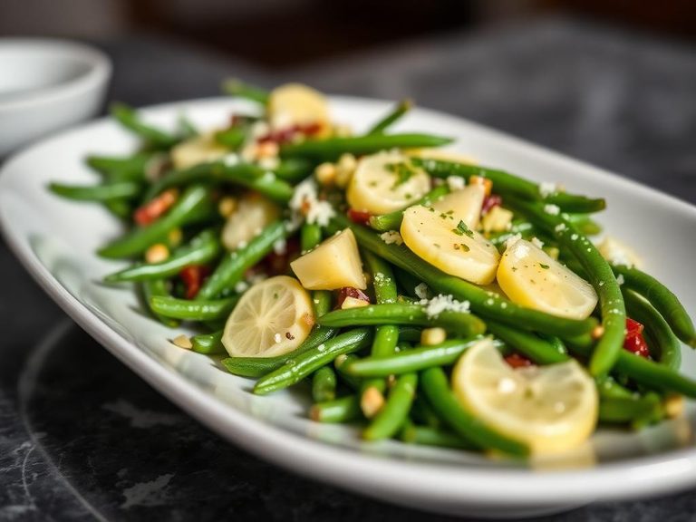 Green Bean Salad with Lemon Vinaigrette