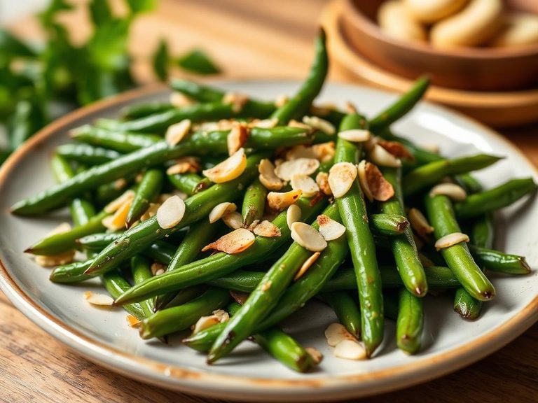 Green Beans Almondine