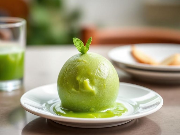 Green Juice Sorbet