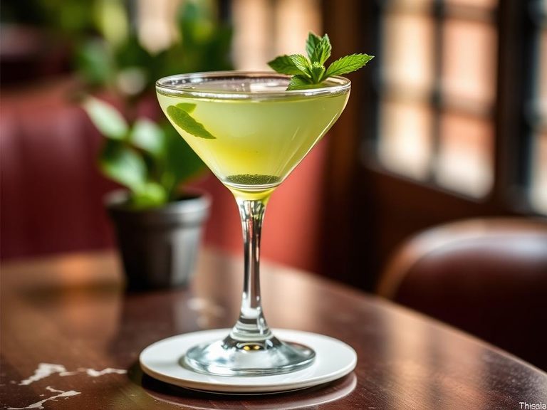 Green Tea Cocktail