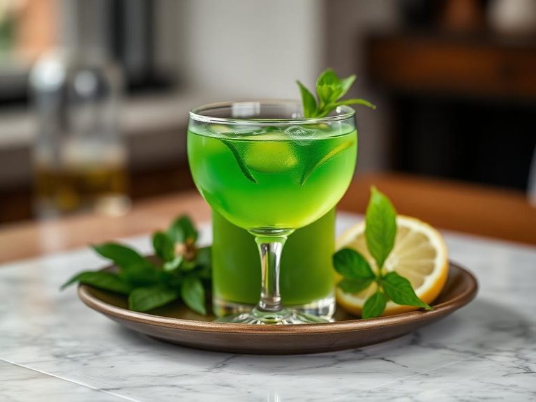 Green Tea Cocktail/Mocktail Base