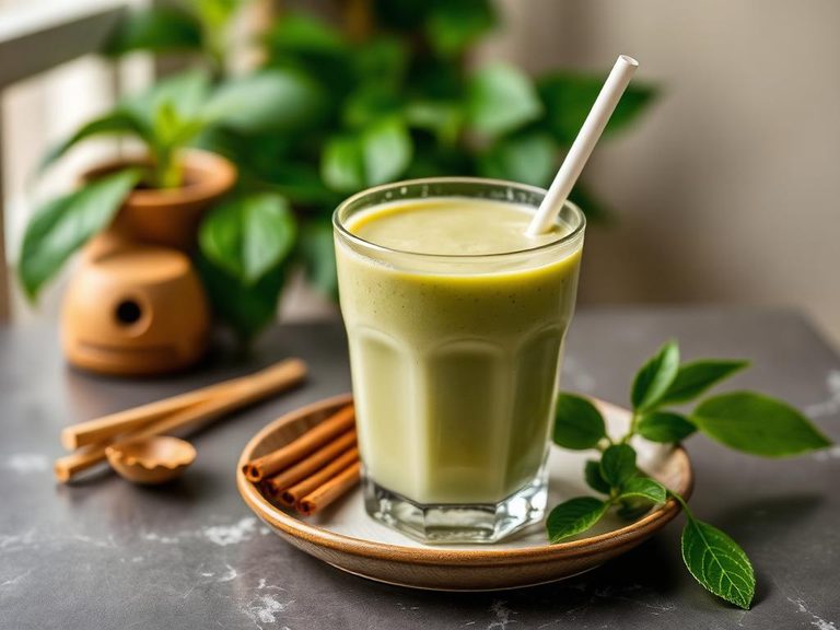 Green Tea & Ginseng Smoothie