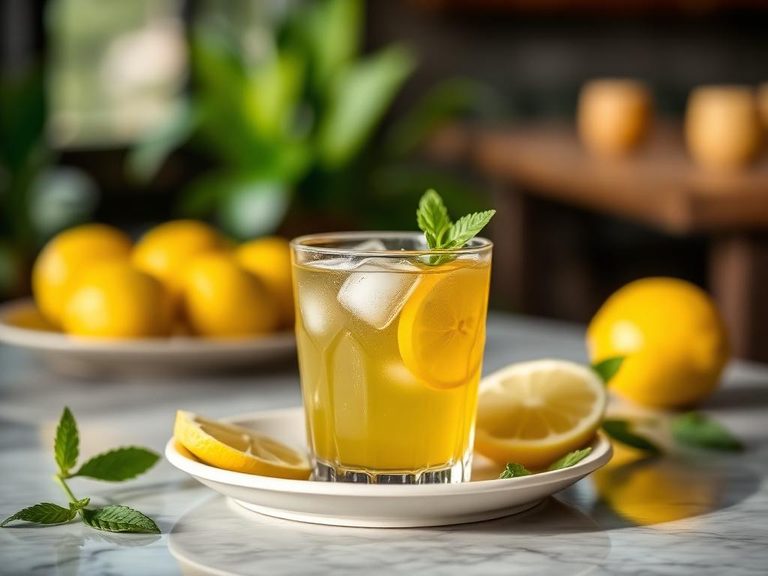 Green Tea Lemonade