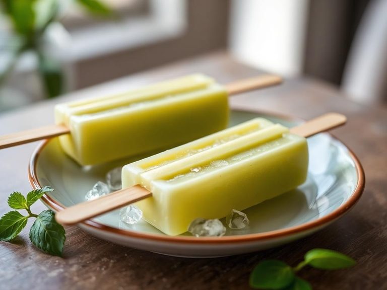 Green Tea Popsicle