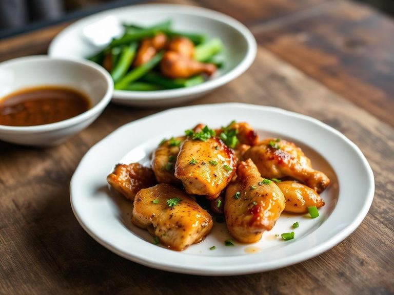 Green Tea Smoked Chicken