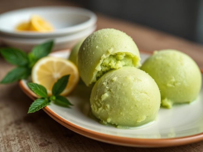 Green Tea Sorbet