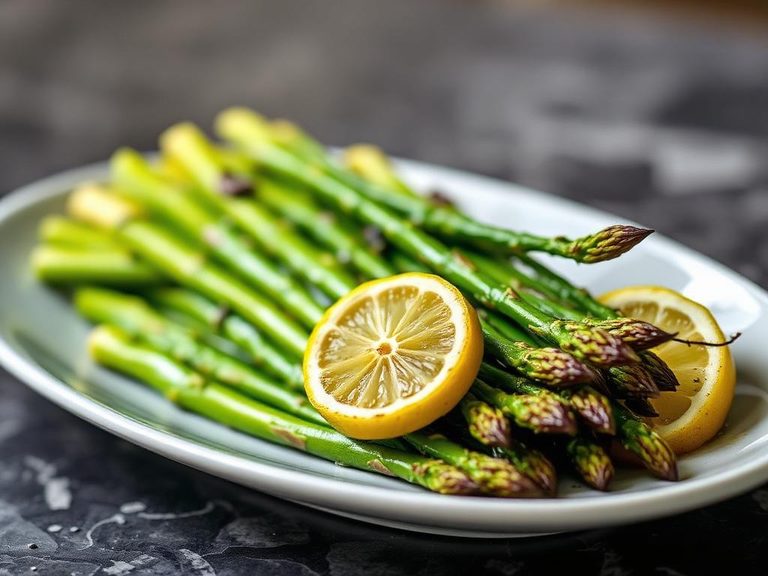 Grilled Asparagus with Lemon