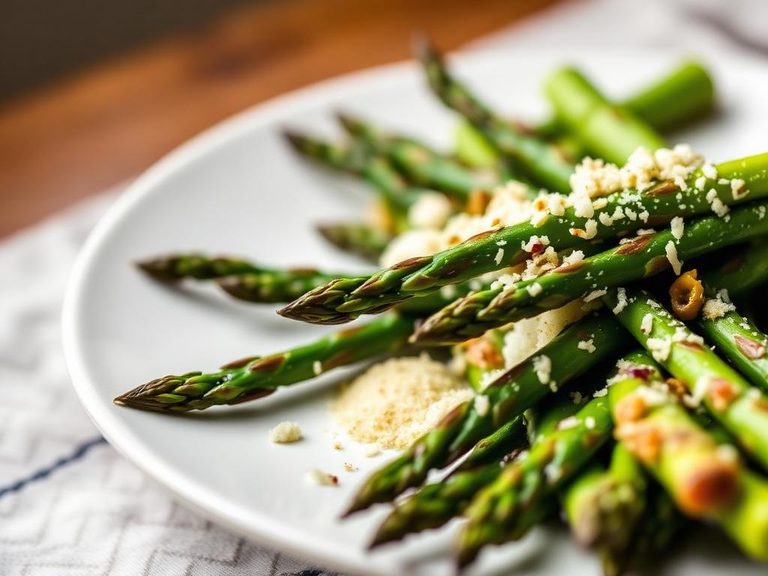 Grilled Asparagus with Parmesan