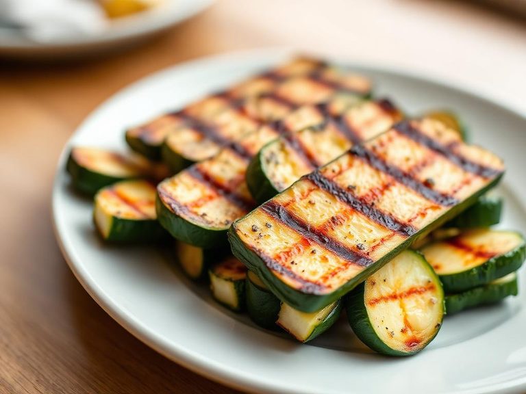 Grilled Baby Zucchini
