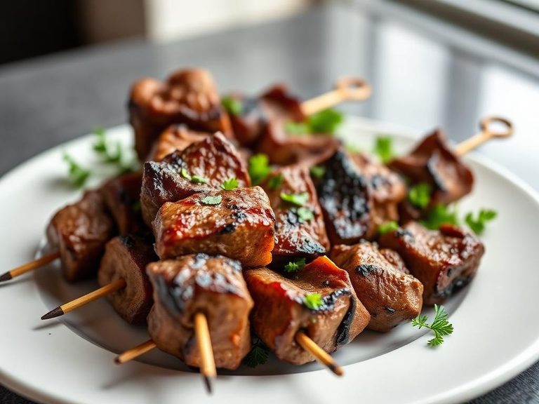 Grilled Beef Kabobs