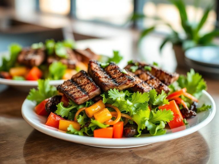 Grilled Beef Salads