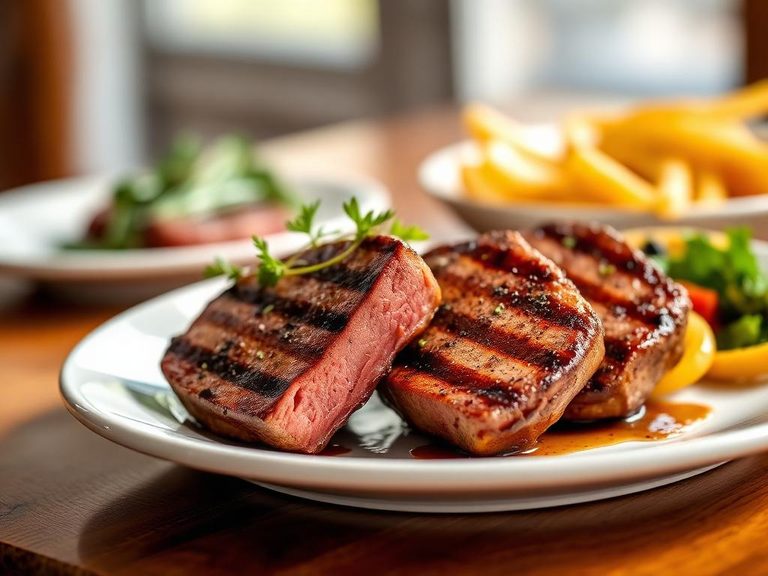 Grilled Bison Medallions