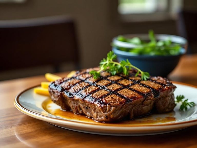 Grilled Bison Steak