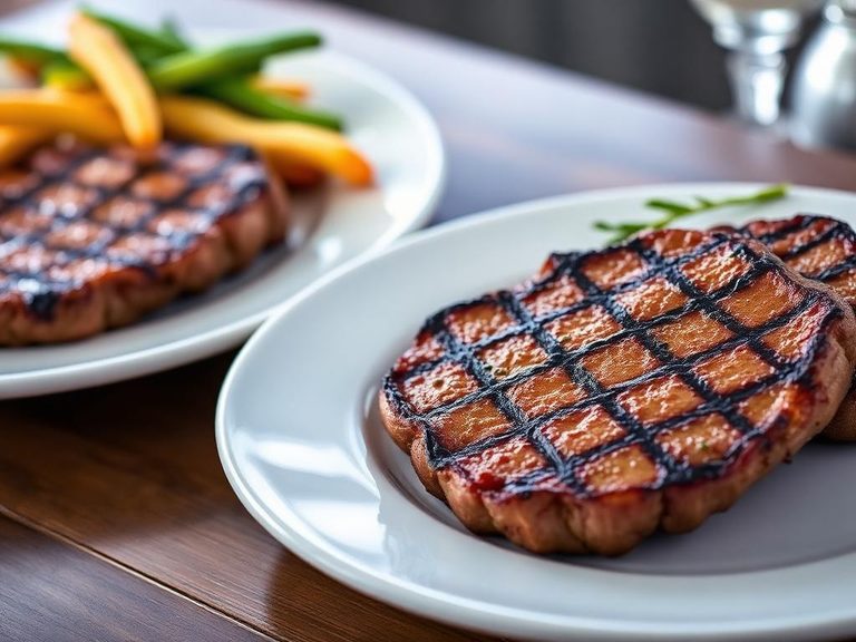 Grilled Bison Steaks