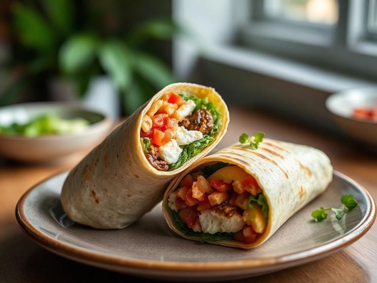 Grilled Breakfast Wrap