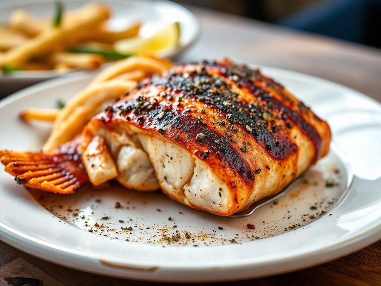 Grilled Catfish with Cajun seasoning