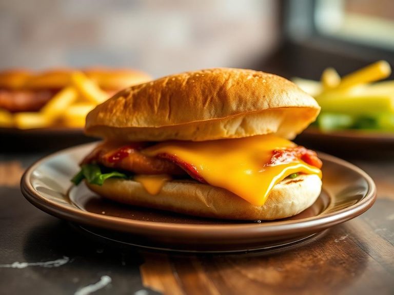Grilled Cheese Smokie on a Bun