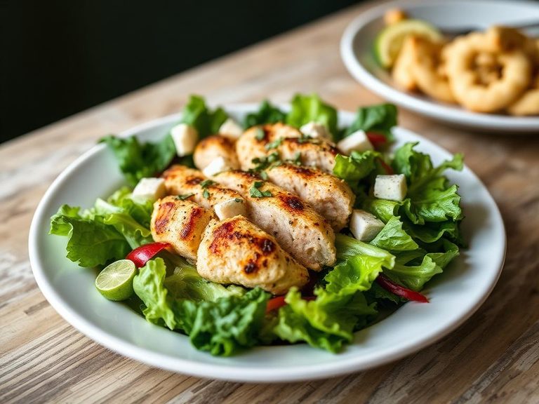 Grilled Chicken Caesar Salad