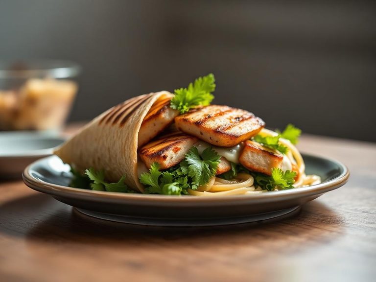 Grilled Chicken Caesar Wrap