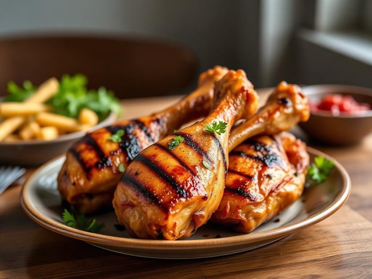 Grilled Chicken Drumsticks