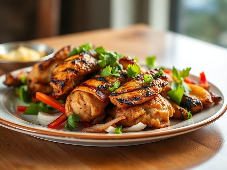 Grilled Chicken Shawarma Plate
