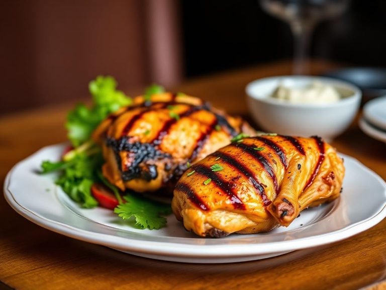 Grilled Chicken Thighs