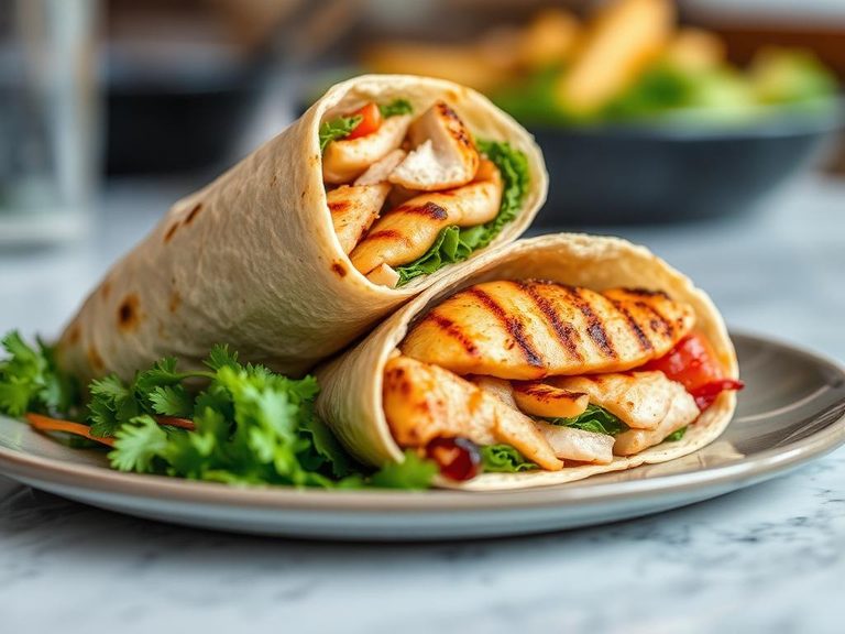 Grilled Chicken Wrap