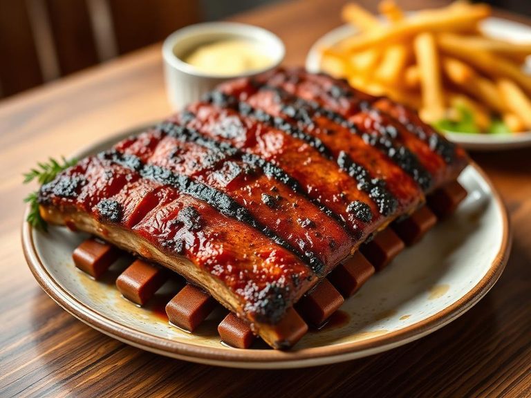 Grilled country-style ribs