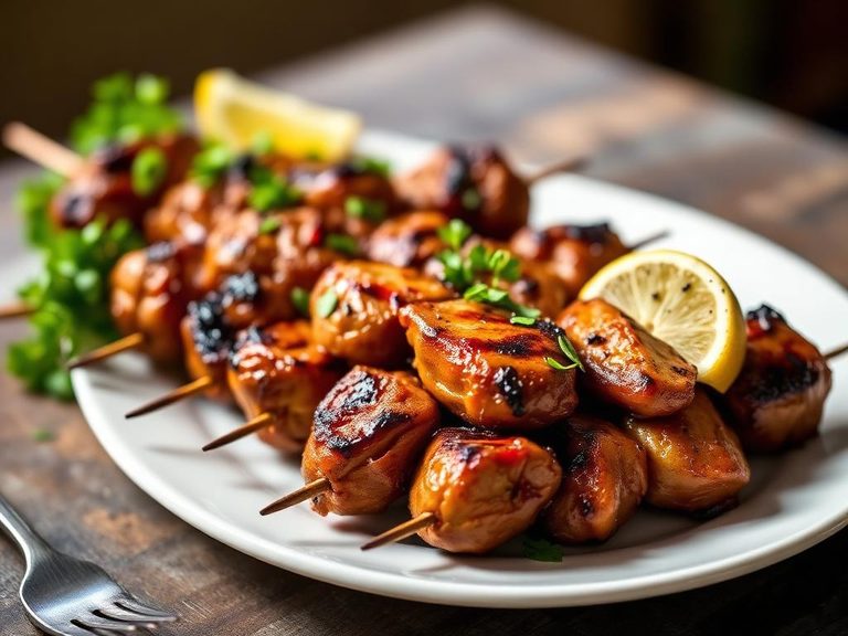 Grilled Dove Kabobs