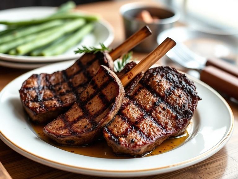 Grilled Elk Steaks
