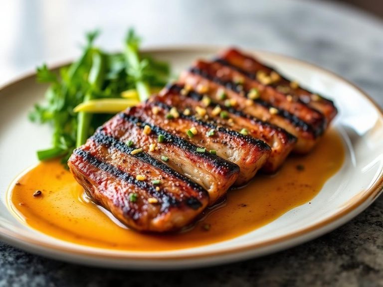 Grilled Emu Fillet with Native Pepper