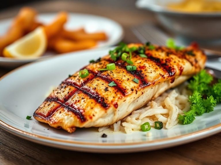 Grilled fish or chicken topping