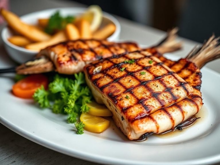 Grilled Fish Platter