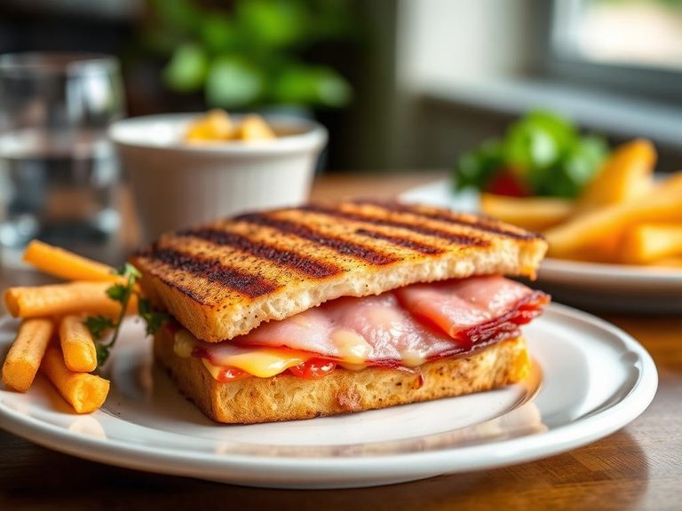 Grilled Ham and Cheese