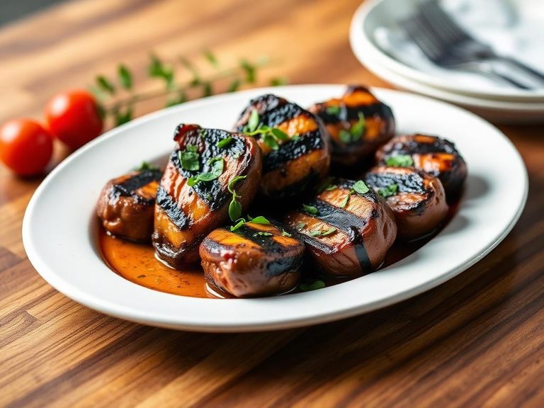 Grilled Kidneys with Herbs