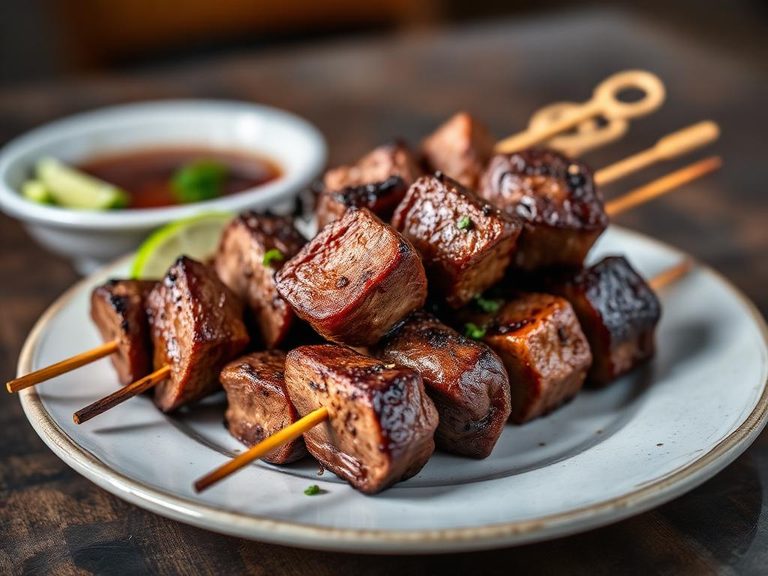 Grilled Lamb Tenderloin Skewers