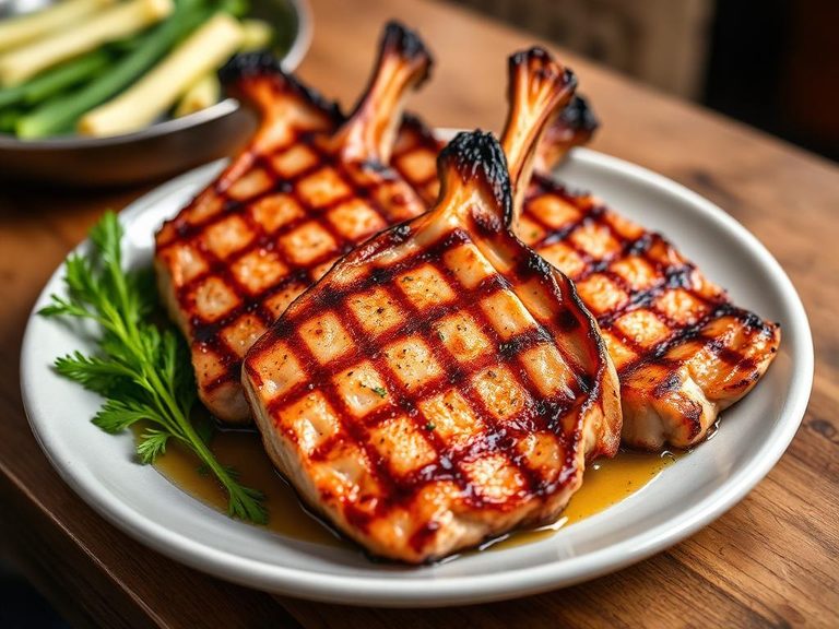 Grilled Ling Steaks