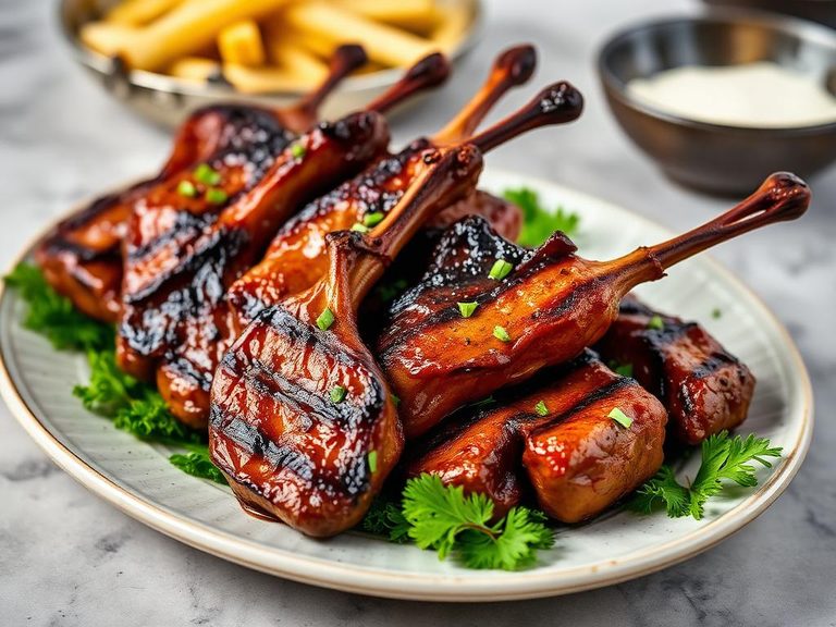 Grilled Marinated Beef Tips