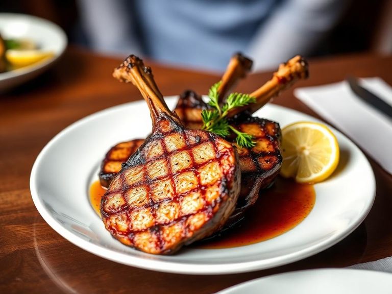 Grilled Marinated Pork Chops